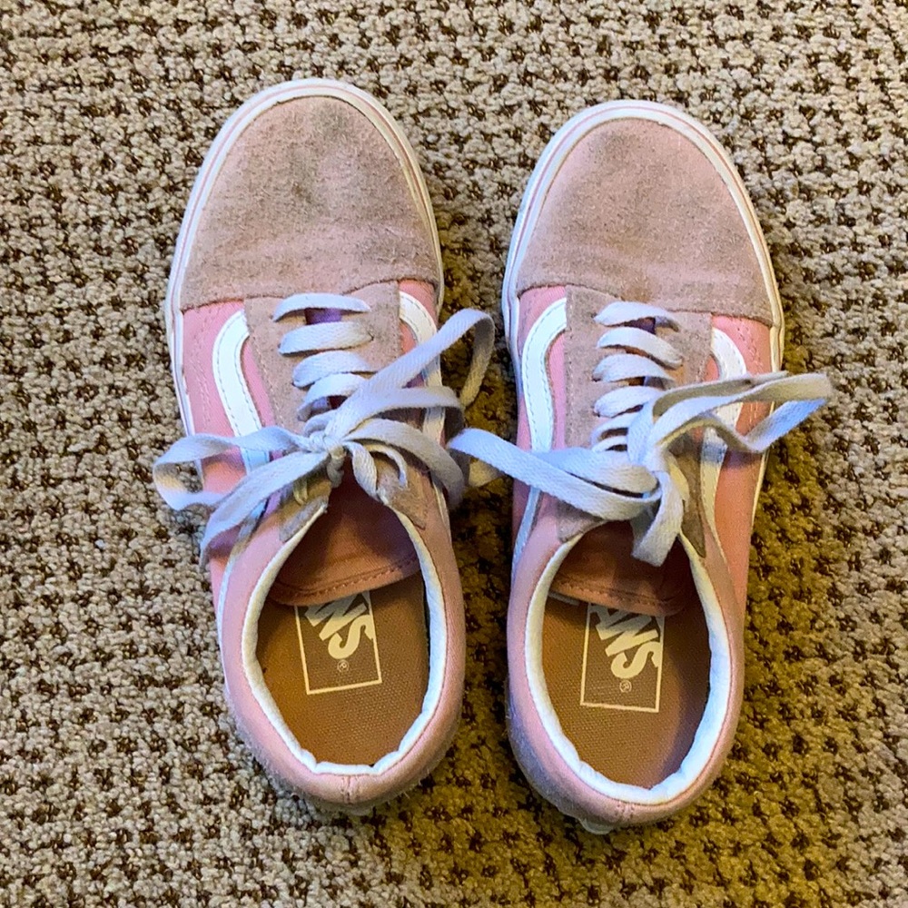 Pink Vans size 5